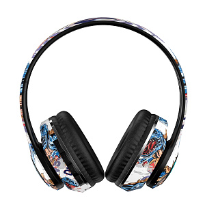 Наушники беспроводные Bluetooth с микрофоном и радио Орбита OT-ERB48 Белые