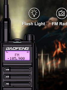 Baofeng UV-16 Plus Черная рация (UHF/VHF)