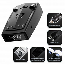 Антирадар автомобильный с голосовым оповещением с GPS TDS TS-CAR53