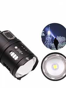 Патриот PT-FLG28 фонарь налобный (1L, 18650, ZOOM)