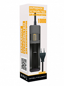Зарядное устройство для аккумуляторов 18650 на 1 слот Орбита OT-APZ15