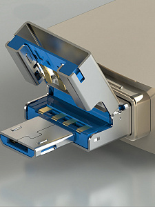Орбита OT-PCR25 картридер OTG (TF, SD, microUSB, Type-C)