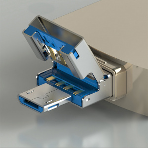 Орбита OT-PCR25 картридер OTG (TF, SD, microUSB, Type-C)