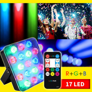 Светодиодный прожектор LED для вечеринок. Светомузыка Огонёк OG-LDS15