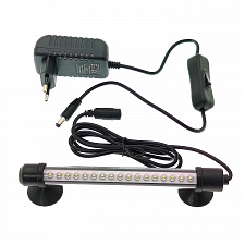 Светильник лампа для аквариума светодиодная БЕЛАЯ Огонек OG-LDP01