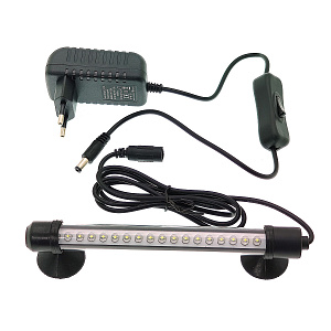 Светильник лампа для аквариума светодиодная БЕЛАЯ Огонек OG-LDP01