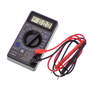 Мультиметр, тестер цифровой с щупами тестер тока и напряжения Орбита OT-INM10