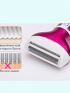 Marske MS-2212 Розовый набор для стрижки (4 в 1)