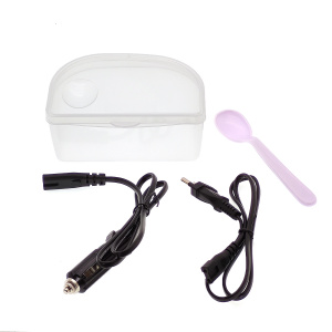 Ланч бокс для еды с подогревом в авто 12/220В Огонёк OG-HOG02 Красный