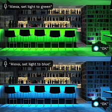 Огонек OG-LDL23 LED контроллер DC 5-24В (Wi-Fi, RGBW, 5PIN)