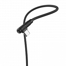 HOCO X46 Черный кабель USB 3A (TYPE C) 1м