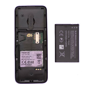 NOKIA 1050/105 Черный телефон кнопочный (2G, 1SIM, RM-908)