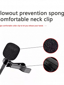 Орбита OT-SML01 микрофон проводной (Type-C, 1.5м)