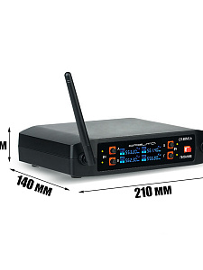 Микрофон караоке беспроводной набор 4 шт Орбита OT-ERM16