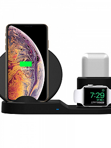 Орбита WS-19(CAA07) ЗУ беспроводное+держатель (10W)