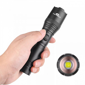 Патриот PT-FLR30 фонарь ручной (1L, 18650.,ZOOM)