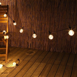 Гирлянда уличная 40 лампочек 20м Огонёк OG-LDG24