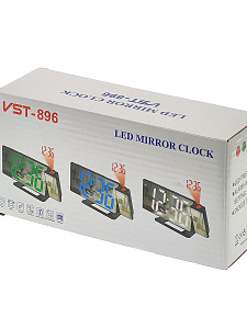VST 896-4 зеленый часы настольные проекционные (без блока)