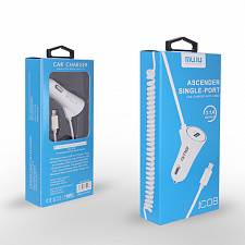 MUJU MJ-C08 ЗУ авто USB + кабель iOS Lightning (5B,3100mA)
