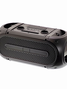 Орбита OT-ERM14 Черная караоке система с RGB подсветкой (2 микр, Bluetooth 5.0)