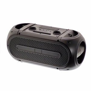 Орбита OT-ERM14 Черная караоке система с RGB подсветкой (2 микр, Bluetooth 5.0)