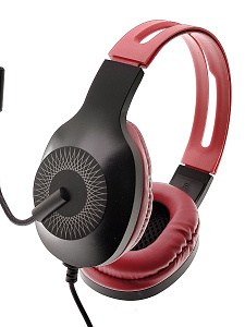 KADUM G28 Красные наушники для ПК (3.5 мм/USB)