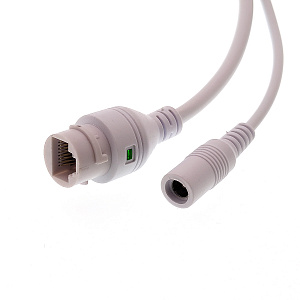 Орбита OT-VNI27 Белая IP видеокамера с микрофоном (2048*1536, 3Mpix, 3,6мм, пластик)