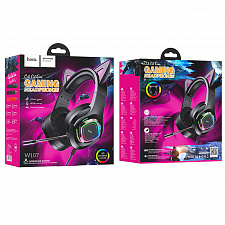 HOCO W107 CAT наушники для ПК (3.5 мм/USB)