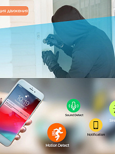 Камера видеонаблюдения Wi-Fi уличная поворотная 2 Mp Wi-Fi Орбита OT-VNI23