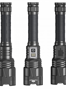 Патриот PT-FLR34 фонарь ручной (1L, 2*26650,ZOOM)