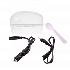 Ланч бокс для еды с подогревом в авто 12/220В Огонёк OG-HOG02 Зеленый