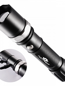 Патриот PT-FLR07 фонарь ручной (1L, 18650.,ZOOM)