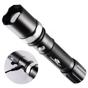 Патриот PT-FLR07 фонарь ручной (1L, 18650.,ZOOM)