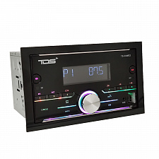 Магнитола для авто 2 DIN с пультом с Bluetooth, AUX, USB универсальная TDS TS-CAM22
