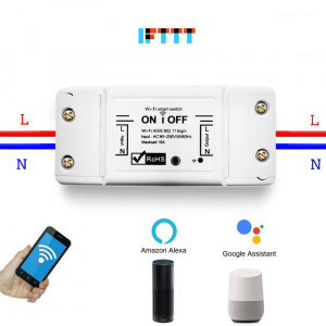 Умное реле с Алисой Wi-Fi 10A Орбита OT-HOS09