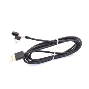 Орбита OT-SMM57 Черный кабель USB 2.4A (microUSB) 1м угловой