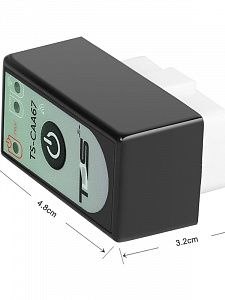 TDS TS-CAA67 сканер OBD (OBD2, V1.5,Wi-Fi)