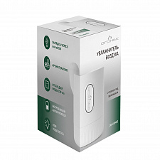 Увлажнитель воздуха для дома аккумуляторный с подсветкой Огонёк OG-HOM03 Белый