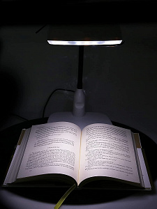 Лупа настольная с подсветкой на гибкой ноге Орбита OT-INL81