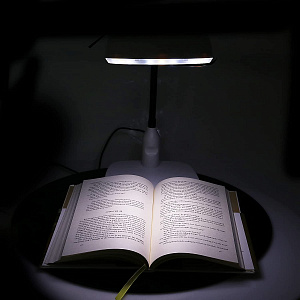 Лупа настольная с подсветкой на гибкой ноге Орбита OT-INL81