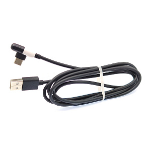 Орбита OT-SMT28 Черный кабель USB 2.4A (TYPE C) 1м угловой