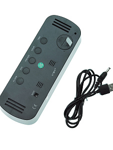 Часы электронные настольные от сети с будильником и термометром VST 895Y-1 Красные