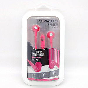 ELMCOEI EV-178 наушники-гарнитура (3.5мм)