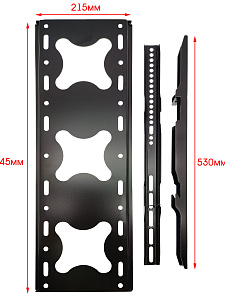 Кронштейн для телевизора настенный до 75 дюймов Орбита OT-HOD04