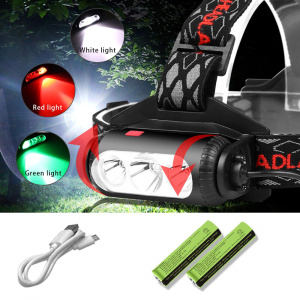 Патриот PT-FLG29 фонарь налобный (4L, 2*18650)