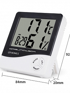 Термометр гигрометр цифровой Орбита OT-HOM11