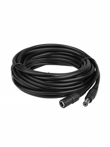 Удлинитель для видеокамеры штекер-гнездо 5.5*2.1мм черный 5м Орбита OT-VNW09