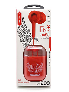 ELMCOEI EV-209 Оранжевые наушники-гарнитура (3.5мм)