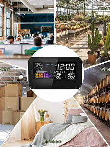 Термометр гигрометр цифровой Орбита OT-HOM29