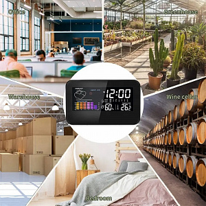 Термометр гигрометр цифровой Орбита OT-HOM29